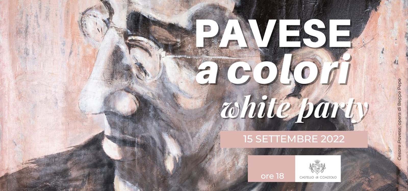 "Pavese a colori": white party al Castello di Coazzolo
