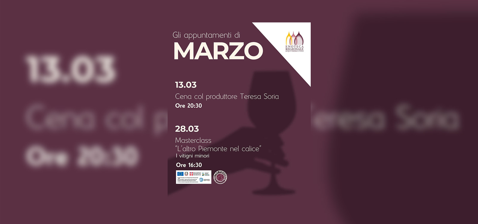 Serata Enoteca Regionale Acqui Terme e Vino